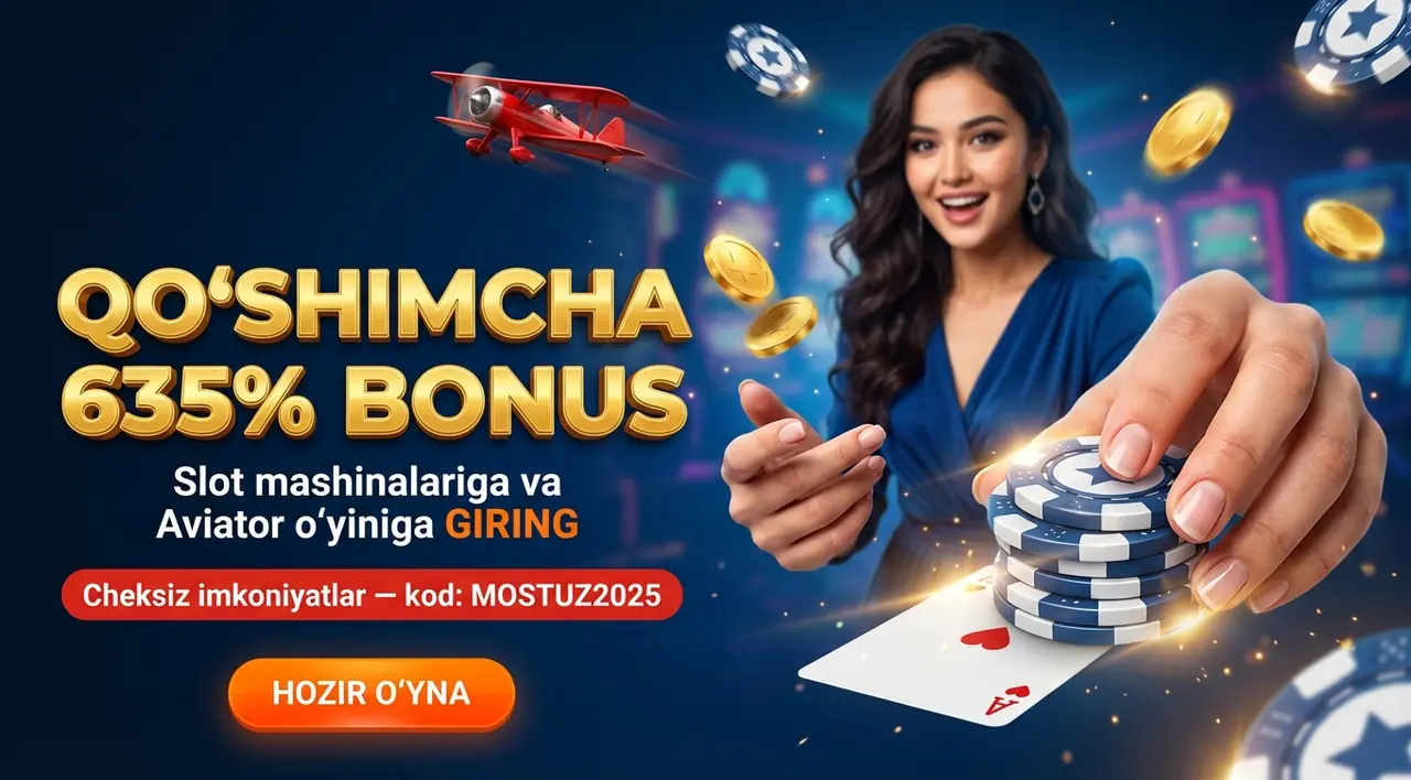 Mostbet Qazino – Slot Mashinalari va Aviator O'yini